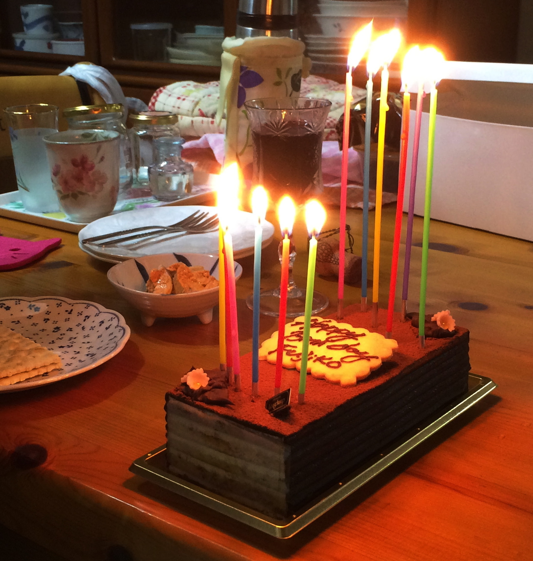 誕生日のデコレーションケーキ Ogu S Blog かずさ便り ちょっとだけpcの話も