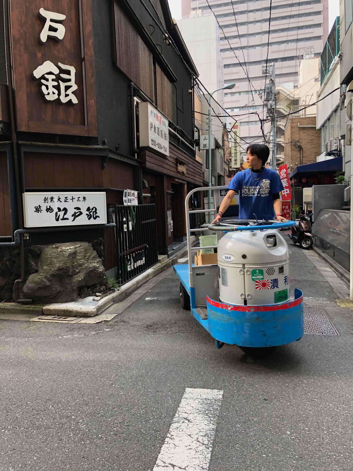 築地市場の ターレ という運搬車 Ogu S Blog かずさ便り ちょっとだけpcの話も